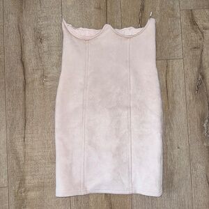 Meshki corset underbust dress pink size XS